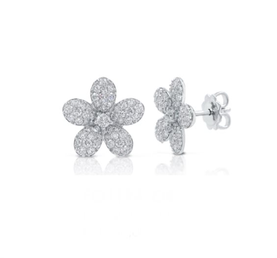 Ohrringe Gianni Carità Dame in Weißgold Diamante 1.50 Ct FO1194/OB - FO1194/OB